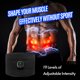thumbnail image 5 of Smart Fitness Trainer Belt Abs estimulador eléctrico Músculo abdominal unisex Labymos  Natural, 5 of 7