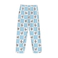 thumbnail image 3 of Lsque Funny Chicken Print Men's Pajama Pants, Lounge Pant - Comfortable Home Wear,Elastic Waistband, Stylish Design-X-Large, 3 of 9