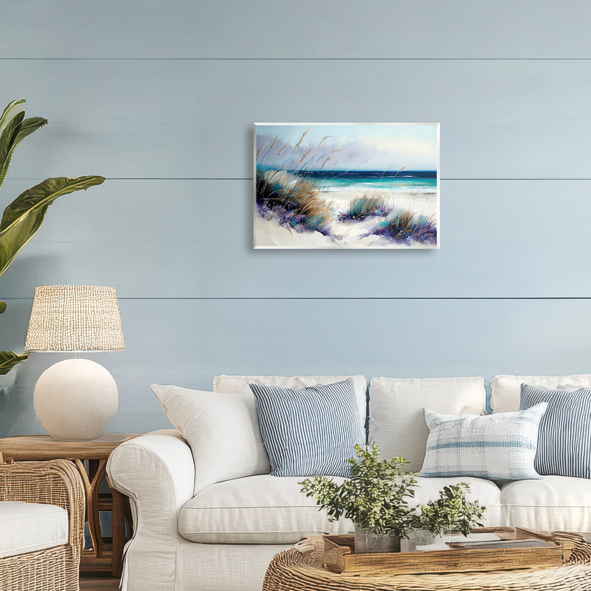 Euphoria Beach Dunes Wall Plaque Art, design by Sasha