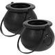 thumbnail image 1 of 2 barriles de bruja de Halloween para niños, cubos portátiles de bruja, cubos circulares para guardar dulces de Halloween (negros), 1 of 7