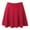 Red, variant on Dpytoraw Women's Function Stretch Flared Casual Skirt Plus Size Bodycon Skirt with Control Top Red