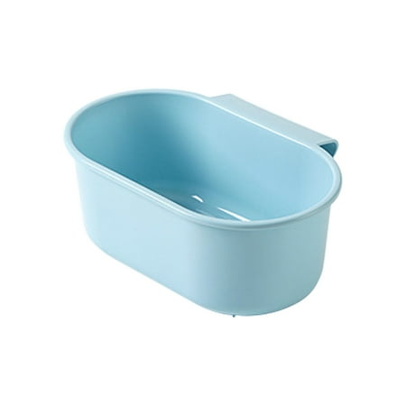

WANYNG Drain Rack Sink Strainer Fruit Vegetable Drainer Basket Kitchen Waste Filter Basket sink drain basket blue Blue