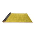 thumbnail image 2 of Ahgly Company Indoor Rectangle Solid Yellow Modern Area Rugs, 8' x 10', 2 of 4