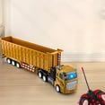 thumbnail image 2 of BESTSKY Semi Truck Toys for Boys,Cool Light Effects Truck and Trailer Toys for Boys,Realistic Design Big Country Toys,Style3, 2 of 4