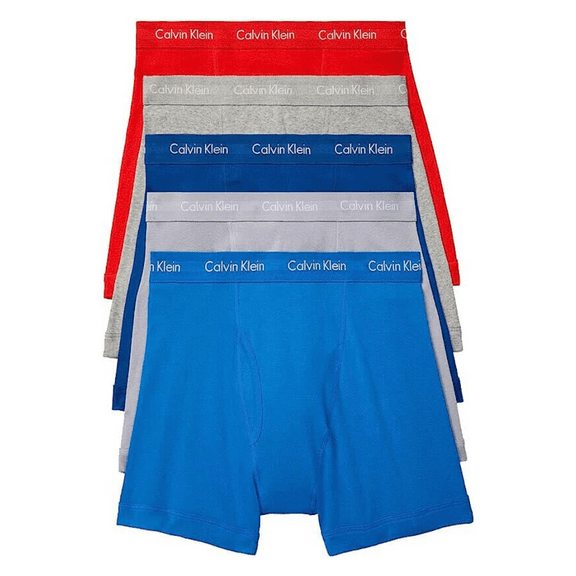 Calvin Klein Men's NB1429913 Cotton Classics 3-Pack Boxer Brief, S