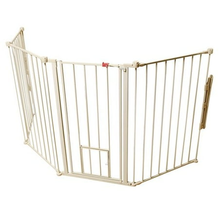 Carlson Extra Tall Flexi Gate - Beige
