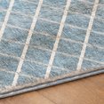 thumbnail image 5 of Addison Rugs Dream Shag Premium Machine Washable Transitional Lattice Sky Rectangle Rug, 9' x 12', 5 of 8