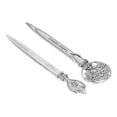 thumbnail image 3 of Envelope Opener, Letter Opener Lightweight Compact Silvery Zinc Alloy  for School, 3 of 7