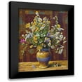 thumbnail image 1 of Ziman, Peter 12x14 Black Modern Framed Museum Art Print Titled - Field Flowers in Vase V, 1 of 5