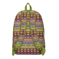thumbnail image 3 of Waterproof Tribal Style Backpack for Women, Casual Lightweight Daypack with Reinforced Straps and Artistic Bohemian Print, 3 of 5