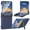 Blue, variant on Dteck for Samsung Galaxy Z Flip 7 Case with Built-in Screen Protector, Hinge Protection & Kickstand, Shockproof Full Body Phone Cover for Z Flip 7 2025,Blue