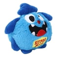 thumbnail image 1 of Juguete eléctrico con pelota que rebota Bling Bling para perros Superman azul, 1 of 12