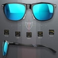 thumbnail image 2 of ATTCL Male Retro Driving Polarized Sunglasses for Men Al-mg Metal Frame Ultra Light, 2 of 6