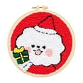 thumbnail image 1 of Abbracc Animal Punch Needle Starter Kit Rug-Punch Beginner Kit Embroidery Hoop Frame Dog, 1 of 9