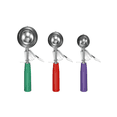 thumbnail image 1 of Juego 3 Cucharas Resortes para Helado Profesional Acero Malubero Multicolor, 1 of 5