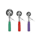 thumbnail image 1 of Juego 3 Cucharas Resortes para Helado Profesional Acero Malubero Multicolor, 1 of 5