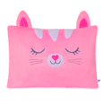 thumbnail image 1 of Funda de almohada Saint Eve Kids Pillow Pals Fuzzy Strawberry Cat, 1 of 6
