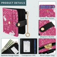 thumbnail image 5 of Small Wallet For Women Bifold Leather Pocket Coin Credit Card Holder With RFID Blocking Cherry Blossom, 5 of 6