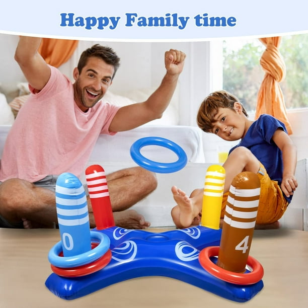 Juguetes de piscina para ninos juguetes de lanzamiento de anillos para ninos ninas y adultos para adolescentes ninos piscina al aire libre regalos de fiesta ER Walmart en linea