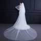 thumbnail image 1 of OUNONA Velo Para Novia De Dos Capas Con Peine Fluido Para Eventos De, 1 of 7