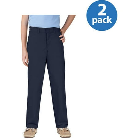 Dickies Boys Classic Pants, 2 Pack