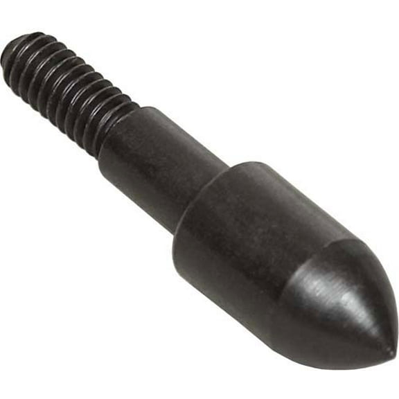 Titan Archery Bullet Points, 9/32", 125-Grains, 6-Pack, Steel, 1.5 in D x 0.31 in H, 1470, Black