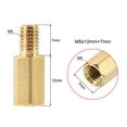 thumbnail image 3 of Uxcell Brass M5 12mm+7mm Male-Female Hex Standoff 20 Pack, 3 of 5