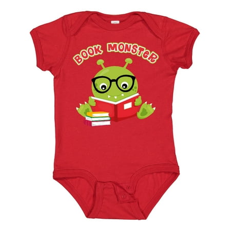 

Inktastic Book Monster Boy Gift Baby Boy or Baby Girl Bodysuit