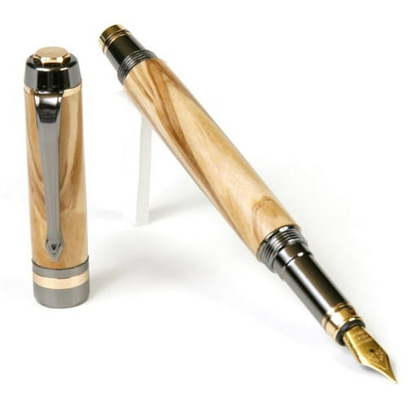 Classic Elite Fountain Pen - Olivewood