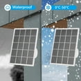 thumbnail image 4 of 3W Monocrystalline Solar Panel Charger Wall Mounted, For Security Camera and Video Doorbell 4, 3 Plus, 2, 4 of 7