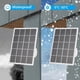 thumbnail image 4 of Cámara Al Aire Libre Panel Cargador Solar Montado En La Pared 3W 5V Monocristalino Con Soporte Ajustable Para Videos 4 3 Más 2, 4 of 7