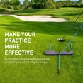 thumbnail image 4 of FINGER TEN Golf Training Aid Tool Upgrade with 6 Pcs Golf Alignment Stick Cover Rods Extra Value 4 in 1, Golf Swing Aiming Putting Practice Trainer Aid Equipment Sports Outdoor (Swing Trainer 4 in 1), 4 of 7