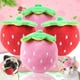 thumbnail image 1 of Ofertas del Cyber of Monday Ofertas del Black of Friday Juguetes para niños por menos de $ 5 kkbbma 4 paquetes de juguetes de peluche para perros que chirrían, juguete para perros con fresa, 1 of 8
