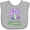 AC-Heather Grey, variant on Inktastic Mommy's Lil' Dragon Boys or Girls Baby Bib