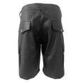 thumbnail image 7 of Men's Casual High-Waisted Shorts with Button Detail for Everyday Wear Comfortable Lightweight Design for Summer Activities, 7 of 7