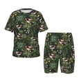 thumbnail image 1 of Fotbe Mallard Ducks And Water Pijama Estampada de 2 Piezas para Niños – Ropa de Dormir de Manga Corta Cómoda para Niños y Niñas, Camiseta y Shorts de Algodón-Small, 1 of 6