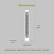 thumbnail image 2 of Ventilador de torre digital 36' Avera VENTOR2 Con Control de 3 velocidades y Pantalla LED blanca, 2 of 8