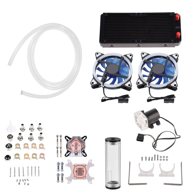 Kit de refrigeración líquida NikouMX para CPU/GPU con enfriador de 240 mm