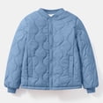 thumbnail image 4 of LIaqionyy Kids Quilted Jackets Lightweight Button down Jacket Boys Girls Warm Coats Padded Outwear with Pockets, 4 of 7