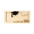 thumbnail image 2 of Porte-Billets en Bois Graduation, 2 of 8
