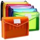 thumbnail image 1 of Clear Document Organizers 7Pcs for Office Users Pp Material Snap Button Closure, 1 of 4