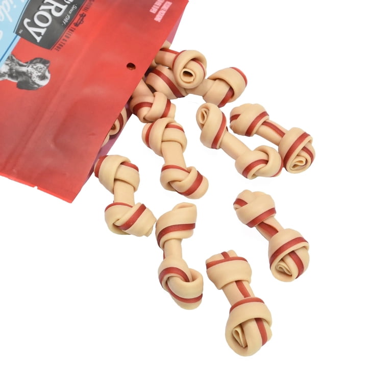 Ol' Roy 2.5-inch Rawhide Free Mini Knotted Chicken Flavored Bones