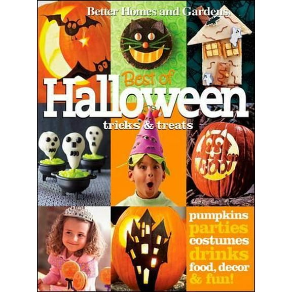 Pre-Owned Halloween Tricks and Treats (Better Homes & Gardens Crafts) Paperback