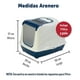 thumbnail image 4 of Arenero Para Gato Cerrado Grande Anti olores Incluye Pala y Filtro Moderna Products  Cerrado, 4 of 4