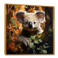 Designart "Cute Koala from Australia II" Animals Framed Wall Art