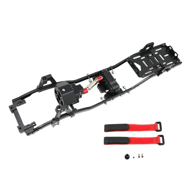 chasis de metal de 313 mm ,3 "para Axial SCX10 II RC Car Model Upgrade Accs , 3 estilo 3