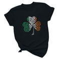 thumbnail image 4 of Azrian Shirt Plus Size Clearance Women Crewneck St. Patrick's Day Print T-shirts Fashion Comfortable Female Blouses Tops, 4 of 6