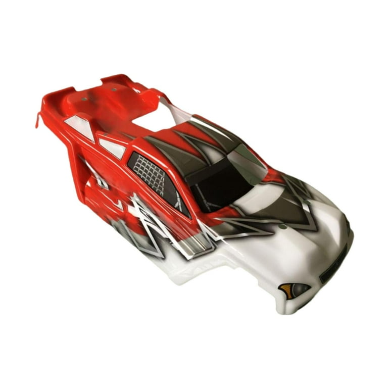 RC Car Body Shell Frame RC Car Shell Cover RC Body Shell for 1 8 Crawler Upgrade Parts Red Walmart