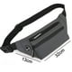 thumbnail image 2 of Hukapapa Riñonera impermeable bolsa de mensajero tendencia al aire libre correr deportes ocio teléfono móvil bolsa de pecho gris, 2 of 5