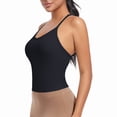 thumbnail image 4 of aidice Camisole Tops for Women Sleevless Strap Stretchy Yoga Tops Slim Workout Gym Tanks Solid Color, 4 of 6